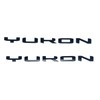 Set Door Rear SLT Yukon Emblems Letters 3D Badge Replacement
