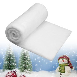 Artificial Snow Christmas Decorations Fluffy Fake Snow Christmas Blanket