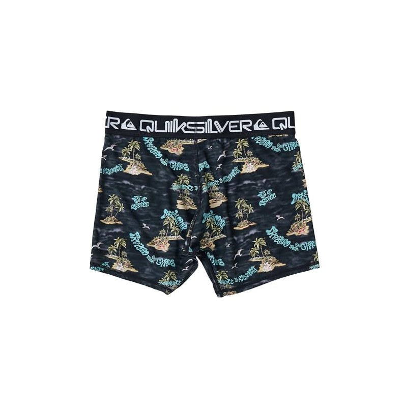 Quiksilver CONNECT Men's Swim Shorts, Black, XL