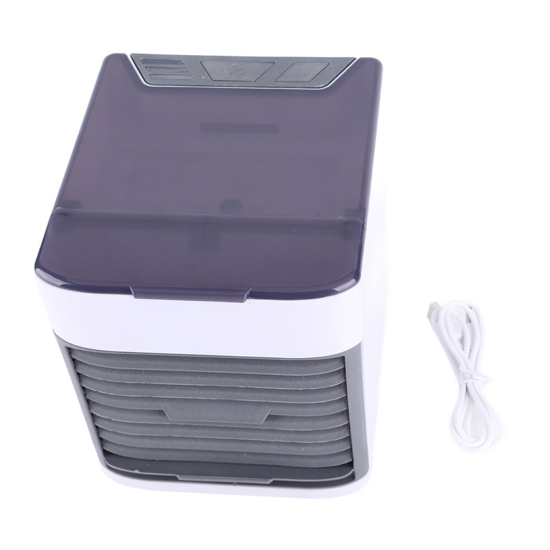 Air Cooler Mini Air Conditioner Fan USB Powered Humidifier Purifier