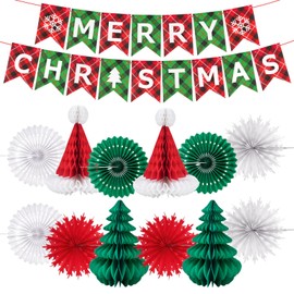 Paper Decorations Hanging Christmas, Reusable Christmas Ceiling Decorations, Retro Hanging Christmas Decorations, Christmas Decoration Set, Christmas Decoration, for Christmas, Home, Ceiling, Wall