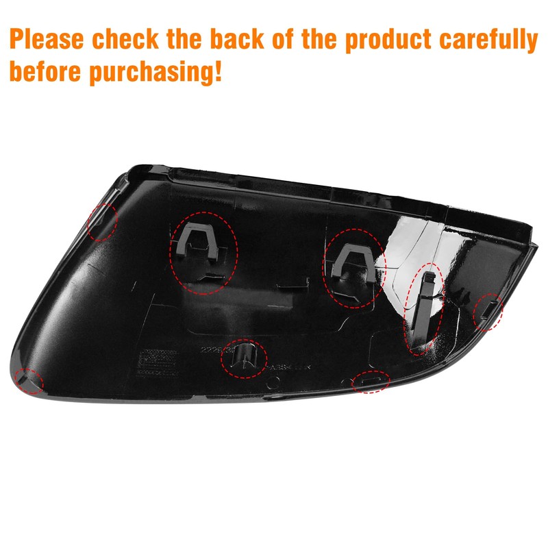 Compatible with Volkswagen Atlas 2018-2025 Right Mirror Cover