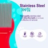 Dynarex WeCare ClearNit Lice and Nit Removal Combs with Plastic