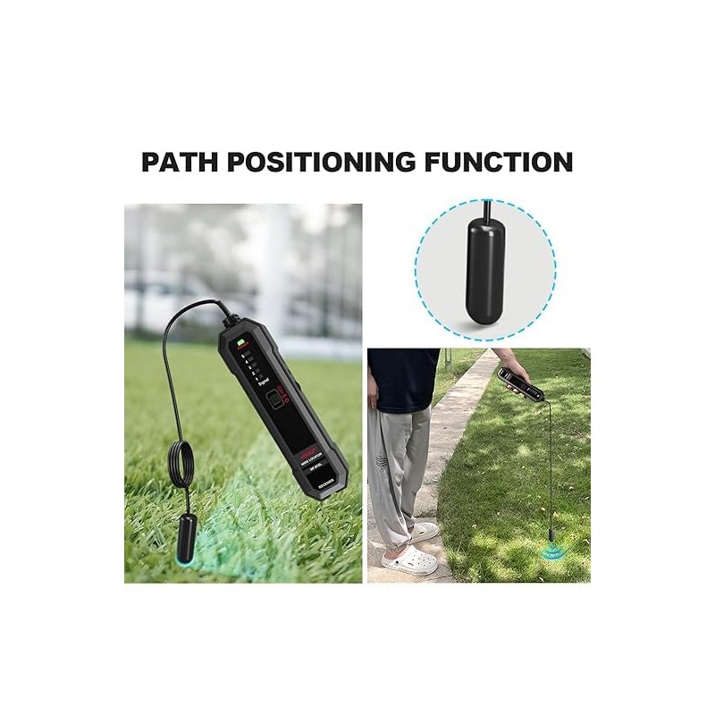 NOYAFA Upgraded Underground Wire Locator, Underground Cable Locator for Pet