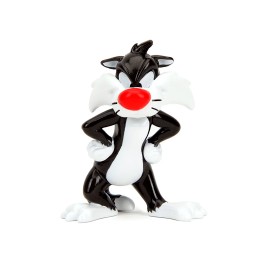 DCD Set of 4 Looney Tunes Jada DCD Metalfigs Series Diecast Models ABS Action Figures 3D Military Toy Design
