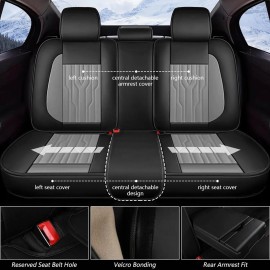 Unbranded Luxury Pu Leather Cushion Car 5-Seat Covers Fit  for Mazda 6 2010-2021 Protector