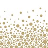 Metallic Bubbly Gold Polka Dot Luncheon Napkins