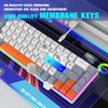 Snpurdiri 60% Percent Gaming Keyboard, Ergonomic Compact RGB Backlit Small