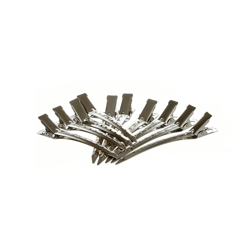 RED by Kiss 36pcs 3.5" Slide-In Hair Clips, Durable Metal