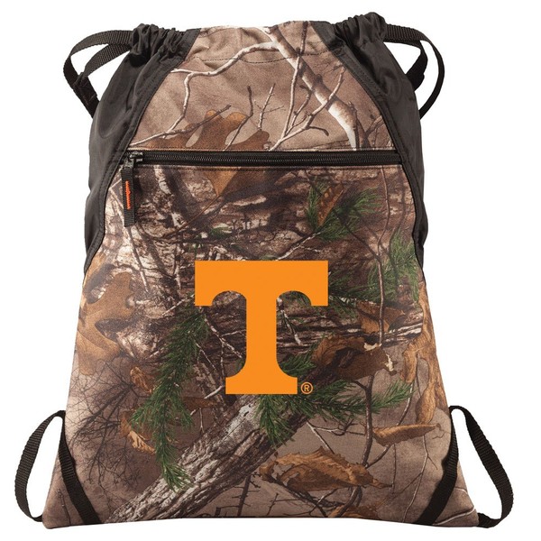 University of Tennessee Cinch Pack Camo Tennessee Vols Backpack