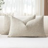 JOTOM Set of 2 Cushion Covers 45x45 cm Soft Chenille