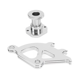 Kit de Cuadrante de Embrague, Ajustador de Cortafuegos Y Kit de Cuadrante de Embrague de Triple Gancho de Repuesto de Aluminio Plateado para Mustang 1996 1997 1998 1999 2000 2001 2002 2003 2004