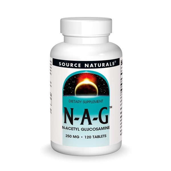 Source Naturals N-A-G 250 mg N-Acetyl Glucosamine for Joint Support