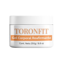 Gel Reafirmante Corporal Toronfit 250ml | Reduce Celulitis y Tonifica | Con Toronja, Centella Asiática, Algas y Romero | Aroma Refrescante