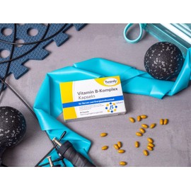Astrid Twardy Vitamin B Komplex 3x60 Kapseln, Nervensystem, Immunsystem, Energiestoffwechsel, Verringerung Müdigkeit & Erschöpfung - Vitamine B1, B2, B6, B12, Biotin, Niacin, Folsäure, Pantothensäure