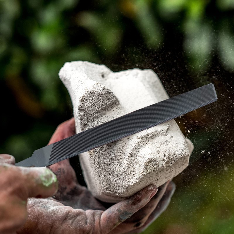 6-inch Flat Medium Cut File Double Cut Teeth High Carbon