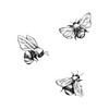 Dopetattoo 6 Sheets Temporary Tattoos Bee Tattoo Honeybee Tattoo Makeup
