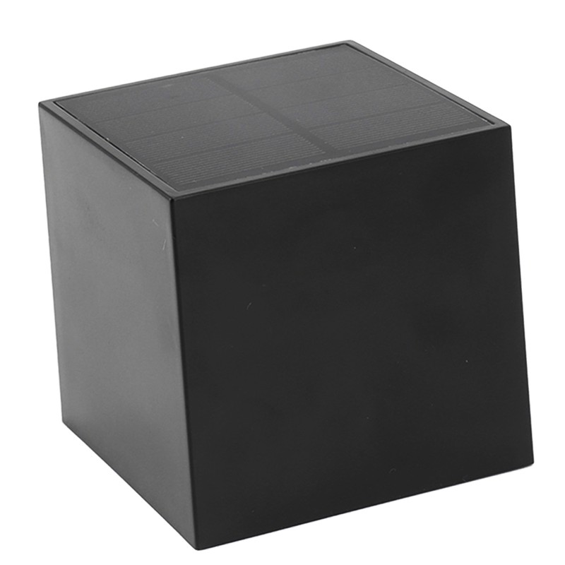 Solar Square Wall Light Wiring Free Intelligent Light Control Fence