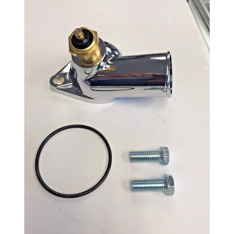 NYRM chevy thermostat Water Neck Housing BBC SBC WITH TEMP
