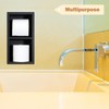Honeydak 2 Pcs Recessed Toilet Paper Holder 304 Stainless Steel