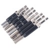 8Pcs Self Centering Hinge Drill Bit Black Hex Shank Hinge