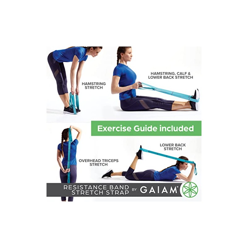 Gaiam Restore Resistance Band Stretching