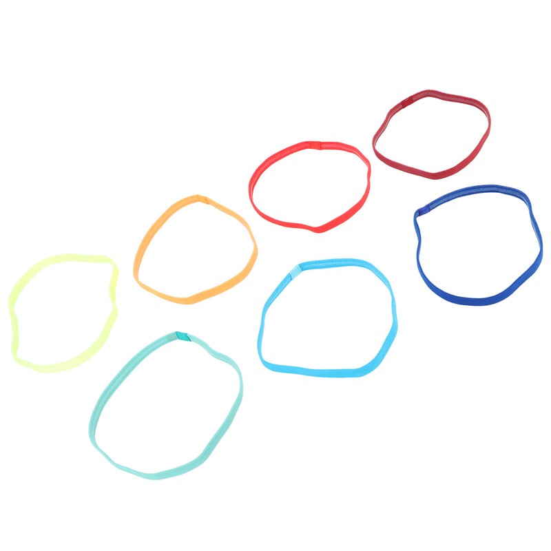 14PCS Workout Headband Polyester Cotton Non Slip Breathable Head Sweat