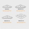 4040 Series 45x74mm M12 Aluminum Connection Corner Bracket Joint Plate