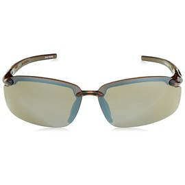 CROSSFIRE29117 Crossfire Brown Safety Glasses, Scratch-Resistant, Frameless