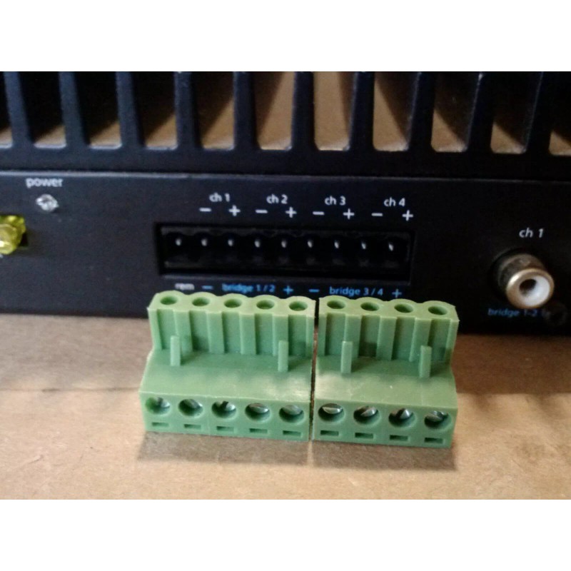 Unbranded 4-Pin Speaker Output Plug MMATS Amplifier LM 4065 4035