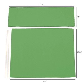 Sunbrella Directors Chair Replacement Cover (Round Stick) - Gingko