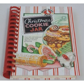 CHRISTMAS COOKIE JAR GOOSE BERRY PATCH BOOK NEW COOK BOOK
