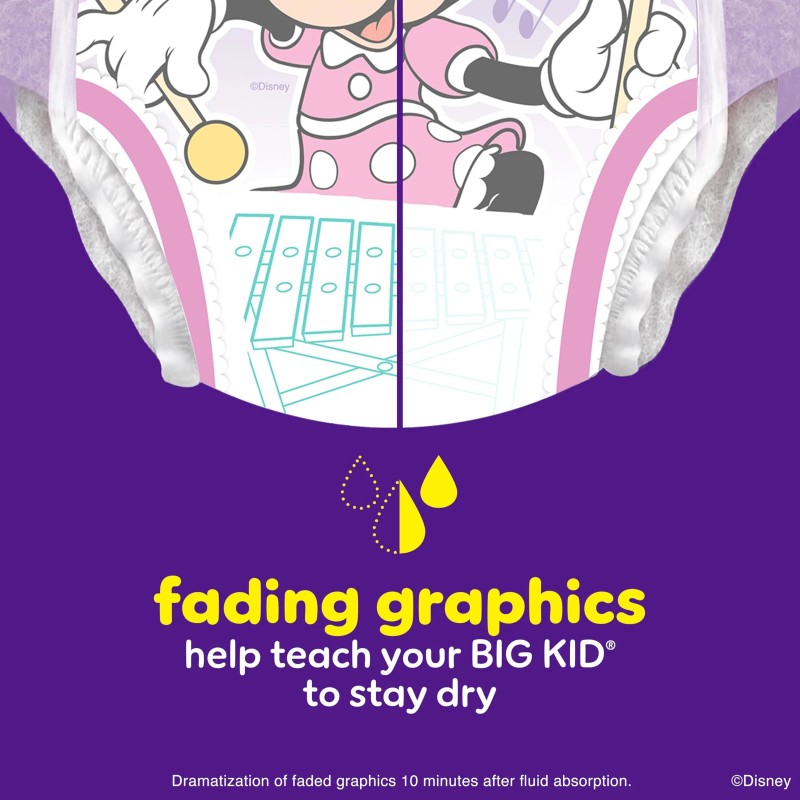 Pull-Ups Girls' Potty Training Pants, Size 2T-3T Training Underwear (16-34