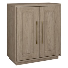 Henn&Hart Tillman Accent Cabinet, 28" Wide, Gray