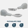 Tiny Twinkle Easy Grip Toddler Utensils Spoon and Fork Set
