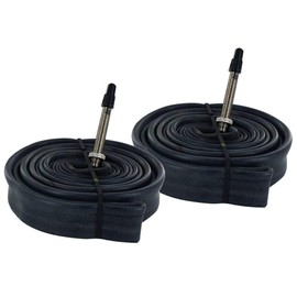 2X Presta Long Valve Inner Tubes 28 x 1 3/8-5/8 / 28x13/8 Road Classic Bike