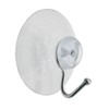 Christoph Palme Leuchten Set of 2 transparent suction hooks with