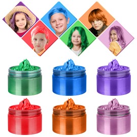 Hair Color Kit For Kids, Stocking Suffer for Teen Girls, Natural Washable Hair Dye Temp Hair Color Cream for DIY Hairstyle on Birthday, Party, Crazy Hair Day,Easter Stocking Suffer