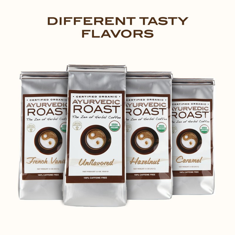 Ayurvedic Roast - Caramel, Organic Coffee Substitute Caffeine Free Antioxidant