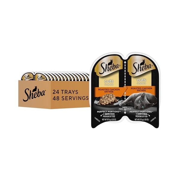 Sheba Sheba Perfect Portions Wet Cat Food Cuts in Gravy