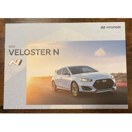 2022 HYUNDAI VELOSTER N 8-page Original Sales Brochure