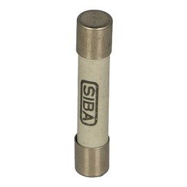 70-065-65/4A | SIBA FUSE, 6.35X32 4A SLOW CERAMIC 500V