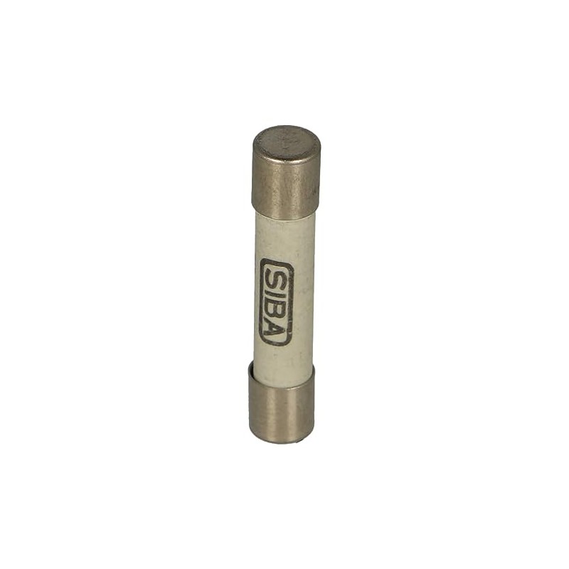 70-065-65/4A | SIBA FUSE, 6.35X32 4A SLOW CERAMIC 500V