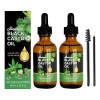 Aceite De Ricino,crecimiento De Pestañas, Cejas, Cabello 2pc