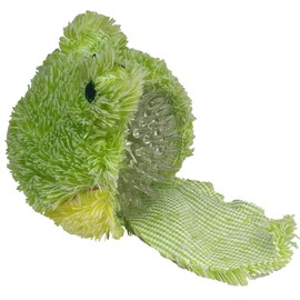 Petlou EZ Squeaky Frog Ball Plush Dog Toy