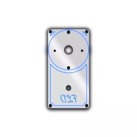 Florida's Finest Custom Work Freightliner FLD Dome Lights Plate Amber Led Lights Color