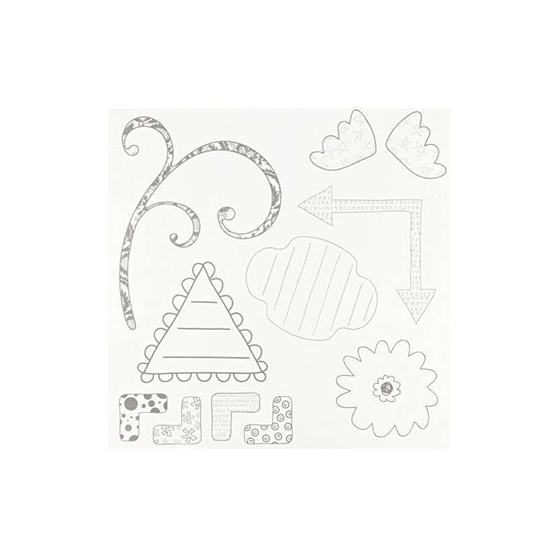 Prima 830106 Shape-O-Rama Bold Overlay, Wings