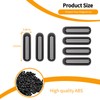 Hoolcar Front Grill Mesh Inserts Clip-in Honeycomb Grille Guard Cover