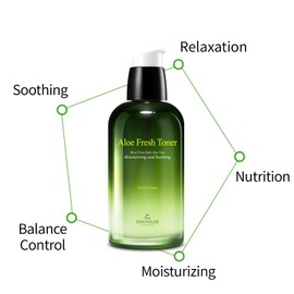 The Skin House Aloe Fresh Toner (130 ml, 4.40 fl.oz.) | Deep Moisture | Skin Soothing Aloe Vera Toner for Face | Hydrating