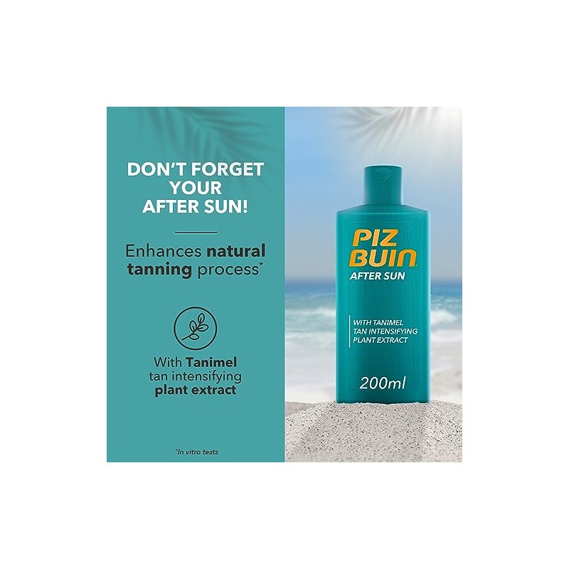 Piz Buin Tan & Prt Spf 15 Locion 150Ml